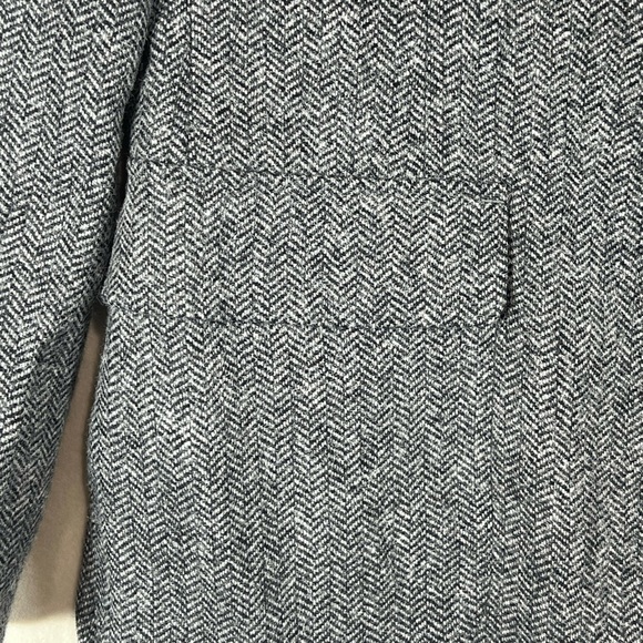 J. Crew Ludlow 38R British Moon Herringbone Classic Gray Brown Blazer - Picture 3 of 13